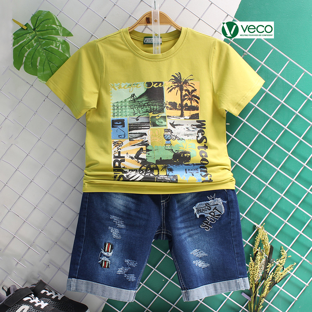 Xưởng may quần áo trẻ em xuất khẩu giá sỉ VECO
